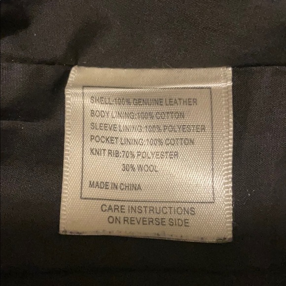 GENUINE LEATHER JACKET. JUNE BLACK from Bloomingdale’s - Picture 12 of 12